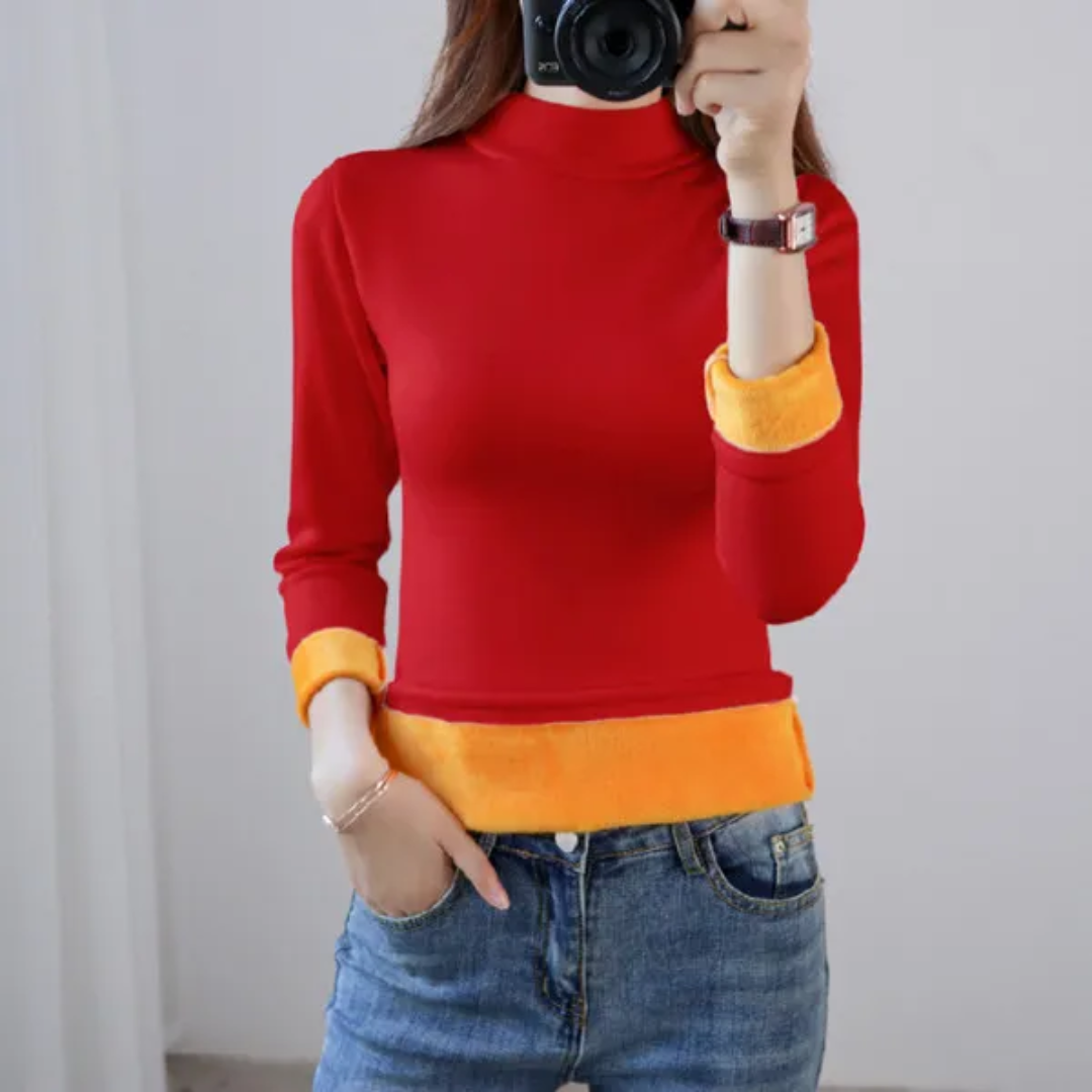 Athena Velvet Thermal Top | Warm & Comfortable 12