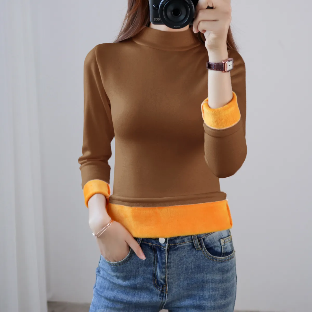 Athena Velvet Thermal Top | Warm & Comfortable 15