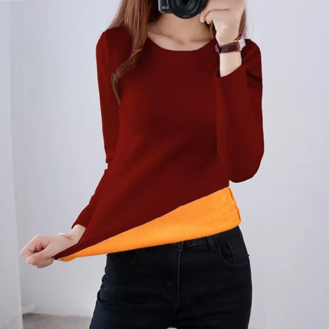 Athena Velvet Thermal Top | Warm & Comfortable 3
