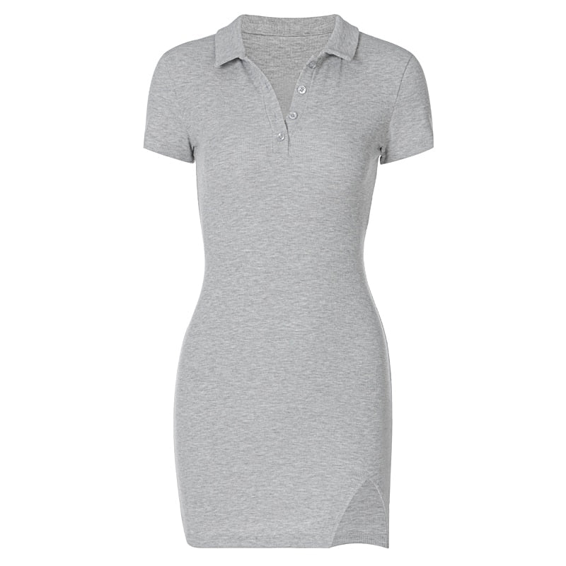 Cassie Casual Dress | A cool summer dress with a slit 2