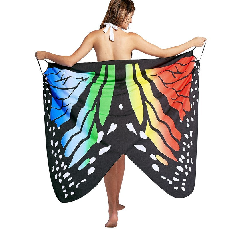 Cheerful Butterfly Beach Dress | A unique beach dress with butterfly design 0