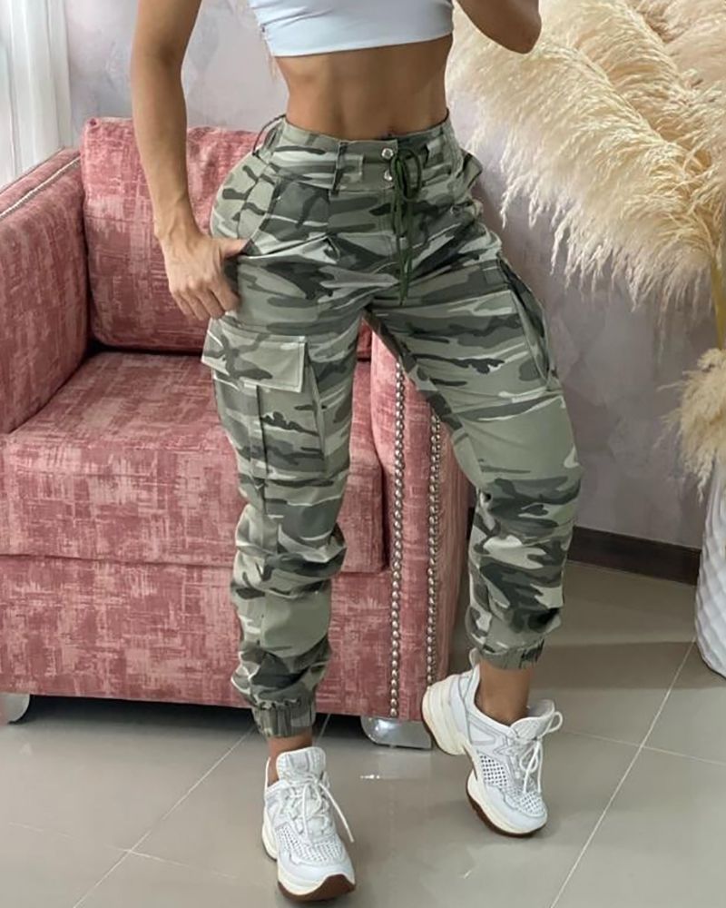 Chrissy Camo Pants | Comfy, Casual & Tough! 0