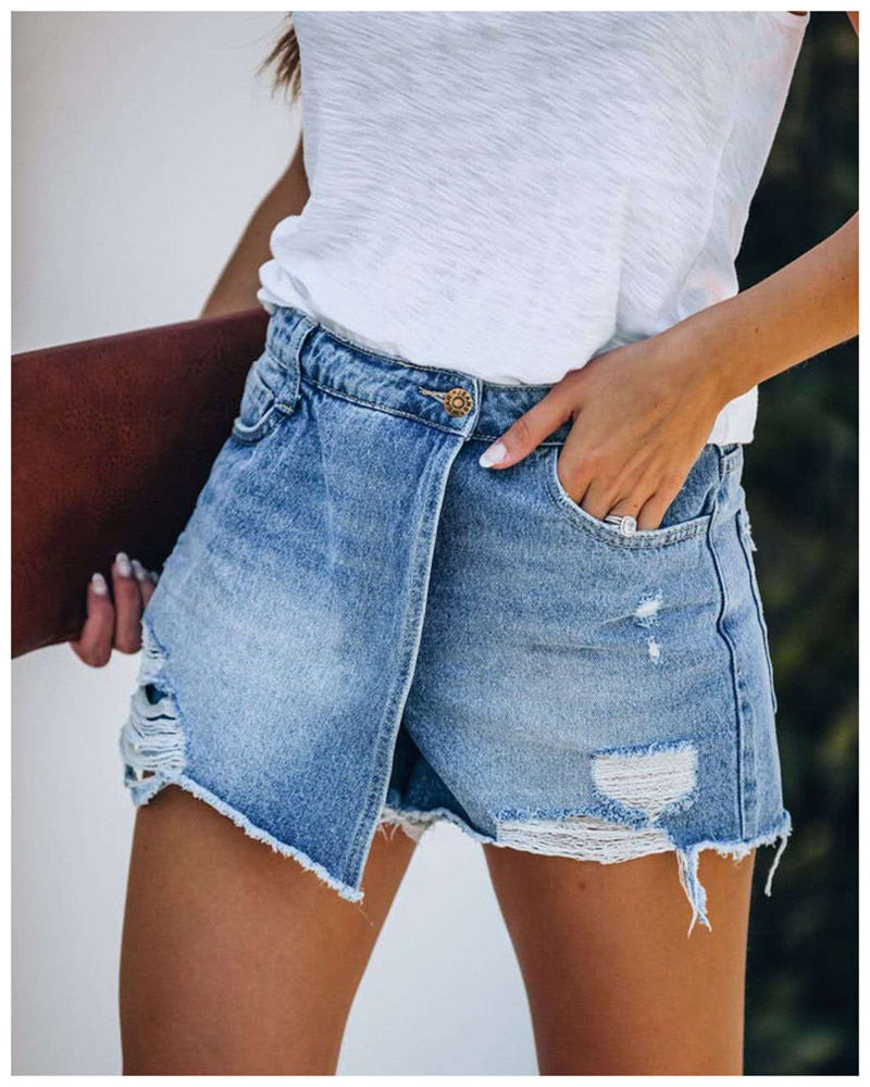 Denim Skort | Stylish & edgy 0