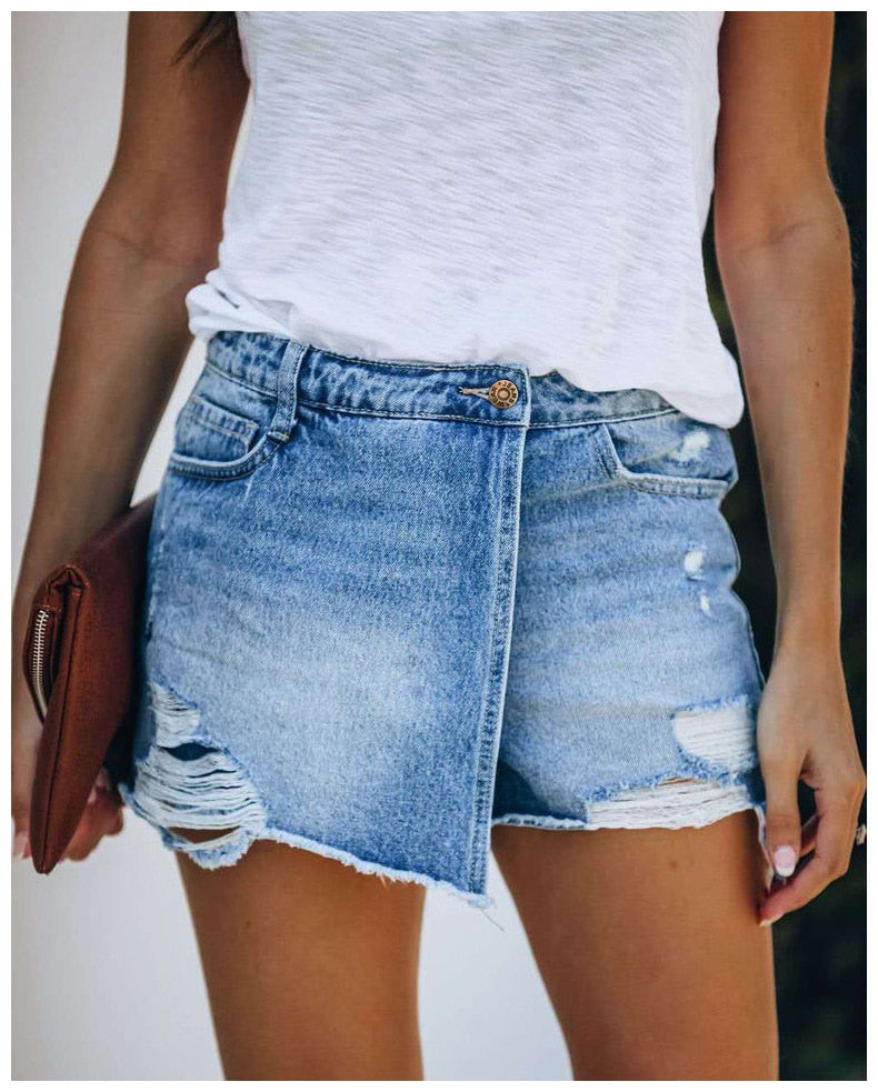 Denim Skort | Stylish & edgy 3