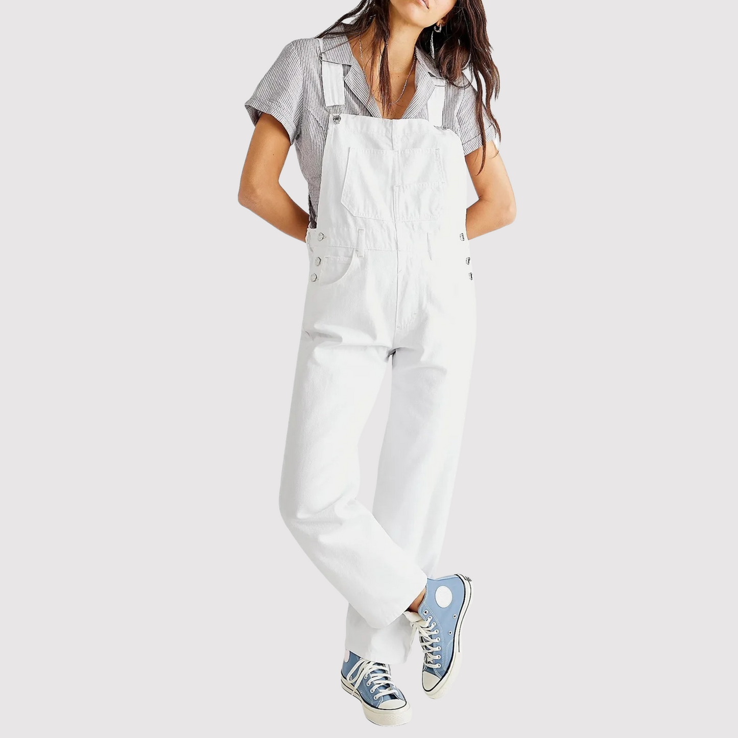 Denim Women's Overalls with Relaxed Fit – Serena 1