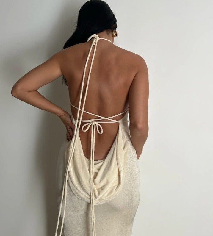 Fayen Low Back Dress | Make a stunning entrance & exit 7