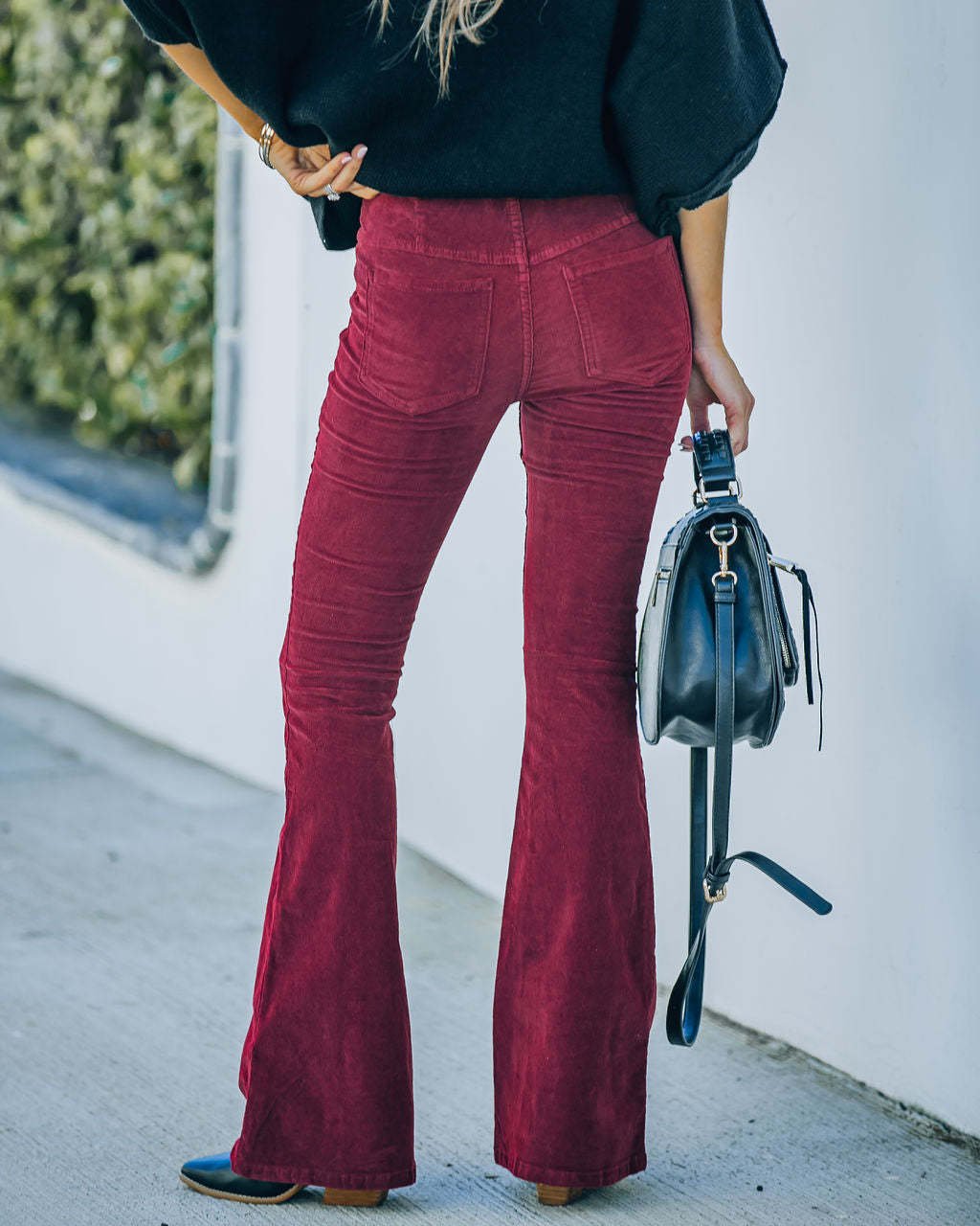 Flared Women's Pants with Stretch – Noelle 6