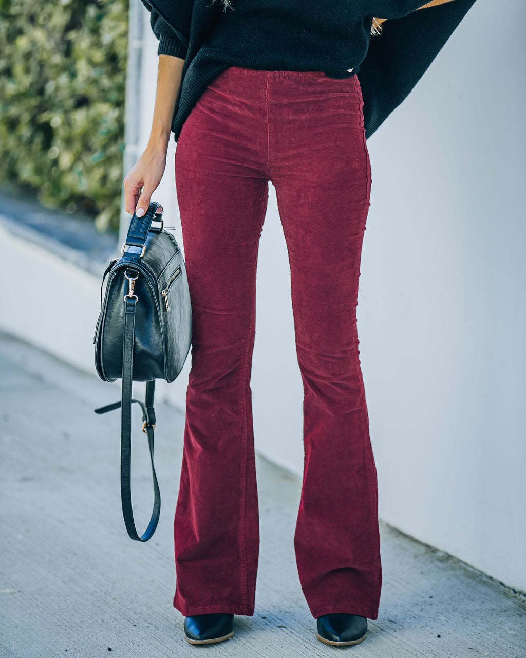 Flared Women's Pants with Stretch – Noelle 8