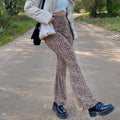 Florence Flared Pants | Tough pants with leopard print 0