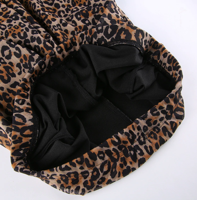 Florence Flared Pants | Tough pants with leopard print 4