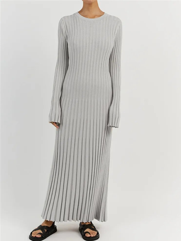 Gracie Knitted Maxi Dress | Sleek & Flattering 4