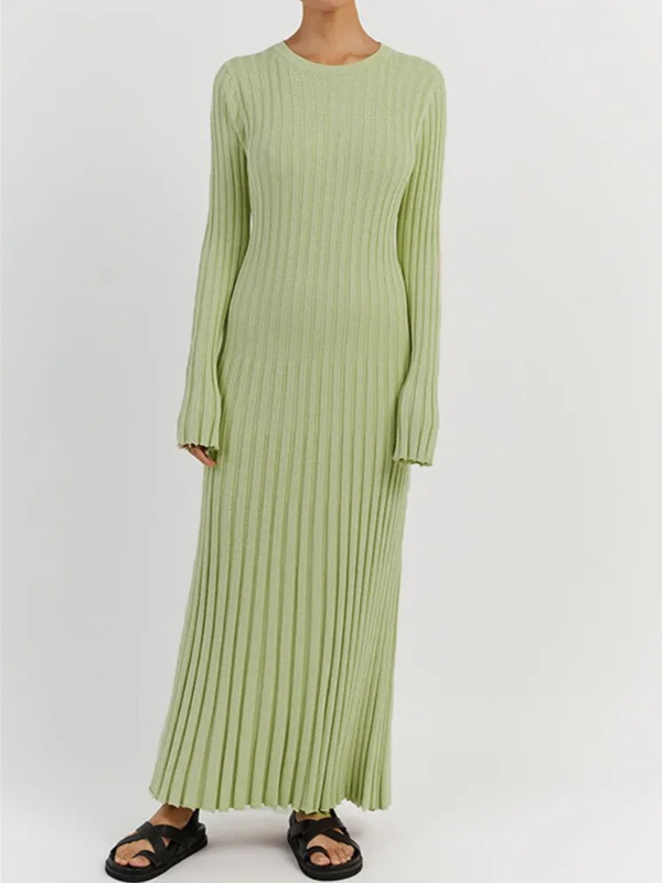 Gracie Knitted Maxi Dress | Sleek & Flattering 6