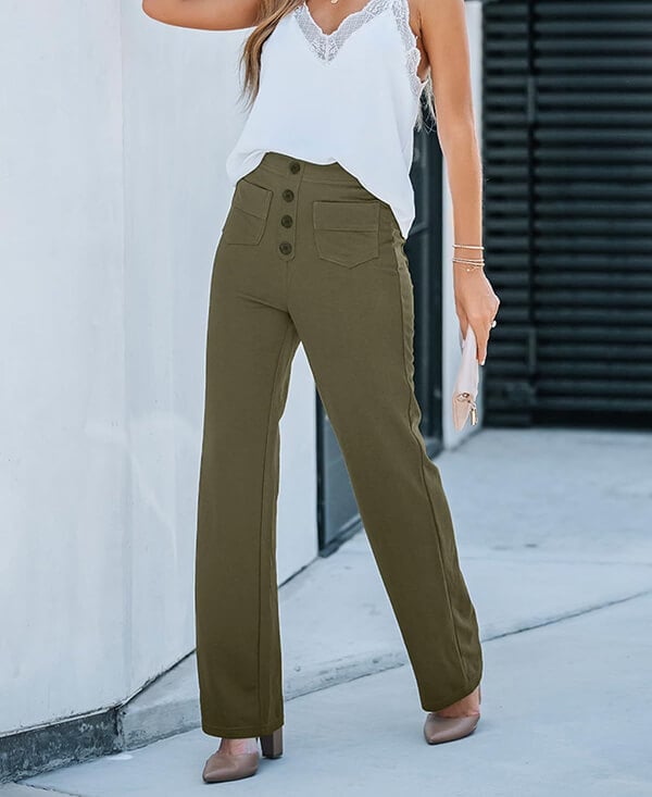 High-Waist Women's Pants – Alina 12