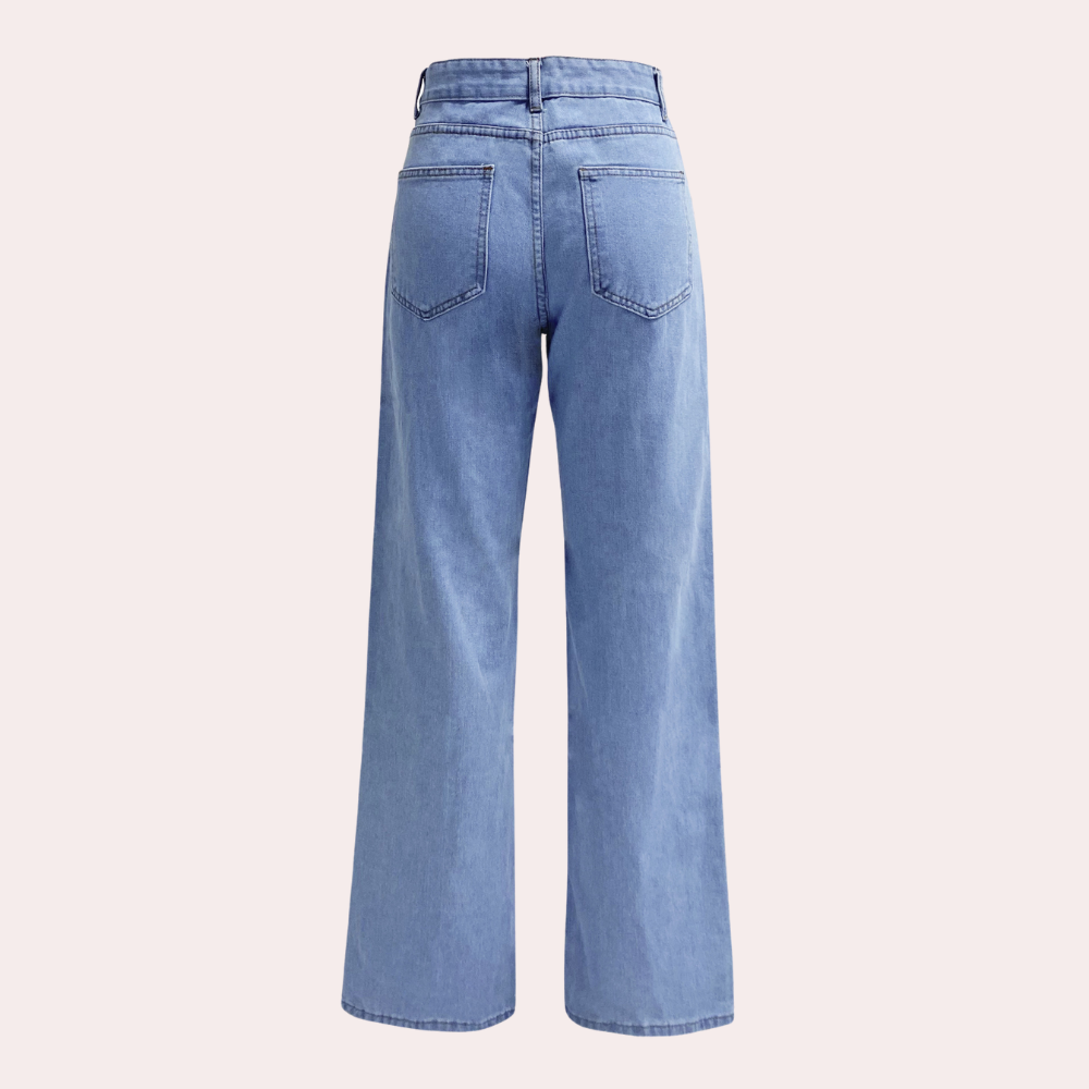 High Waist Baggy Women's Jeans – Elara 3