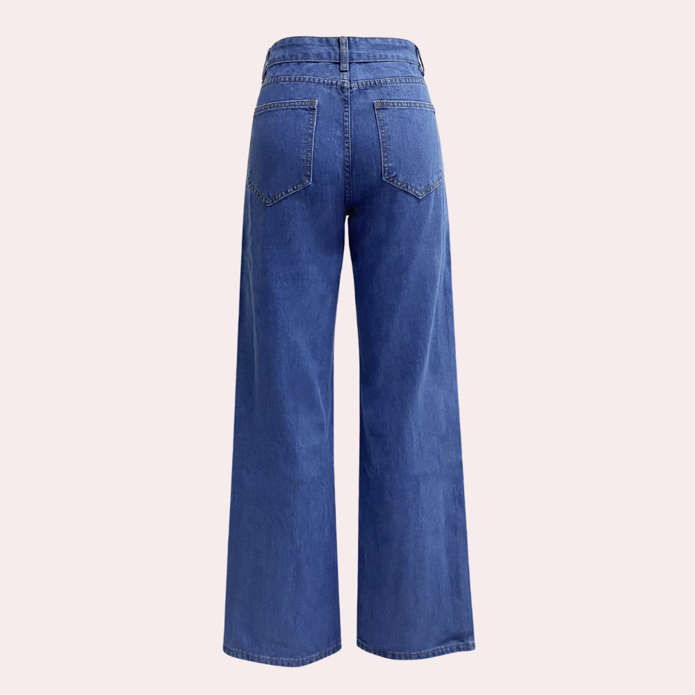 High Waist Baggy Women's Jeans – Elara 4
