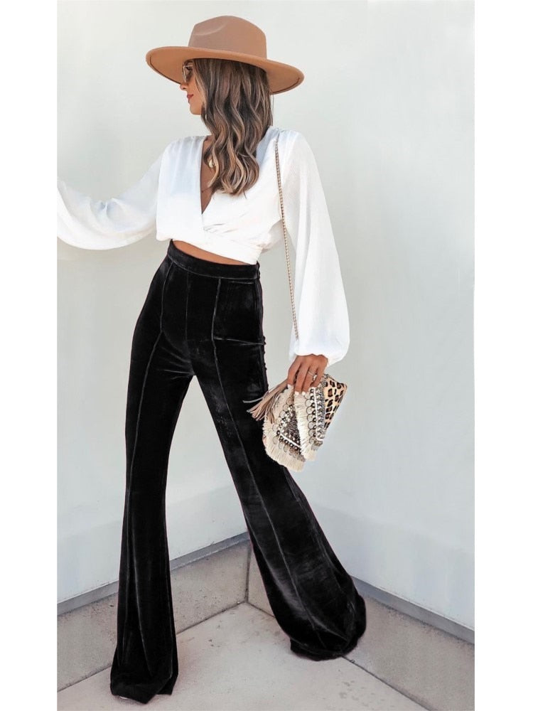 Jewel Velvet Flared | Stylish & festive 2