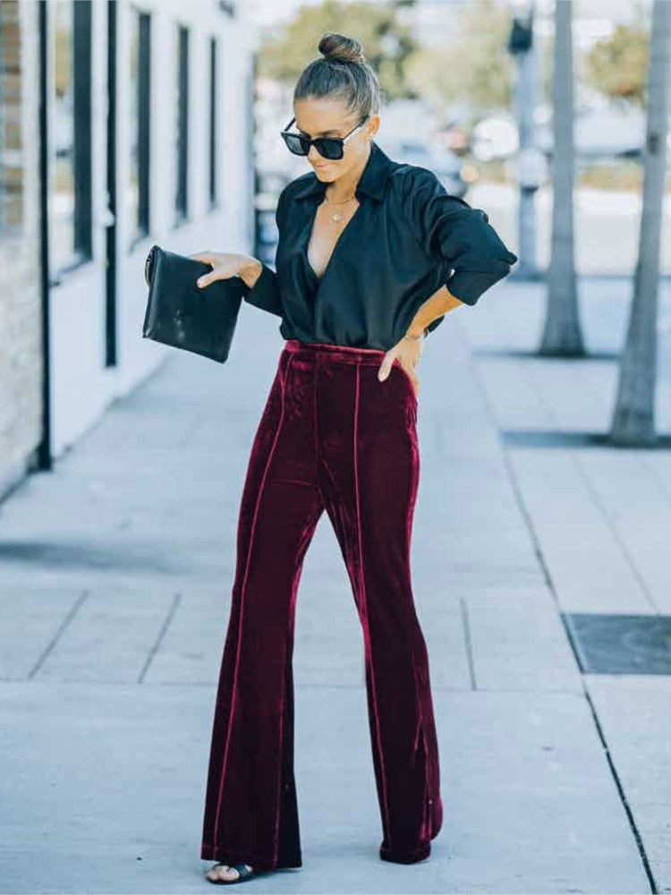Jewel Velvet Flared | Stylish & festive 6