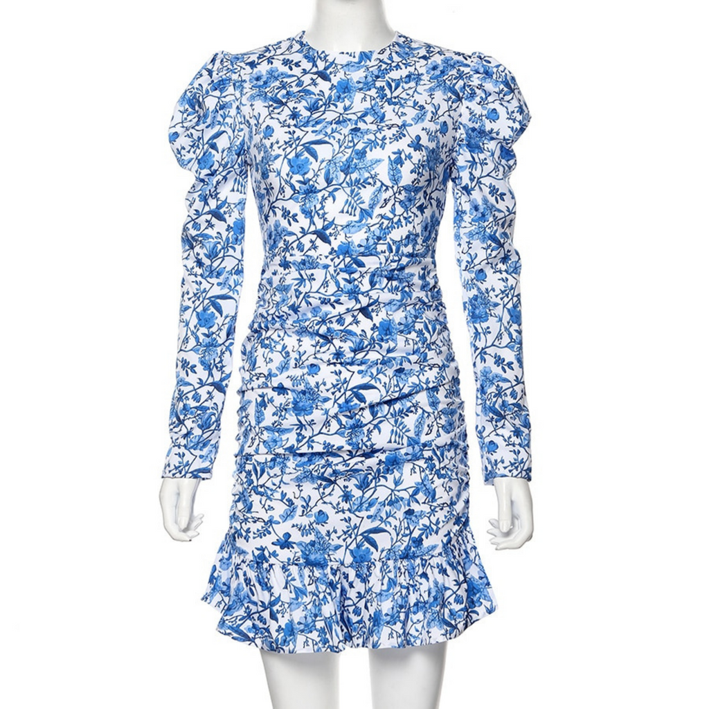 Kiki Classic Dress | A blue, cheerful summer dress 1