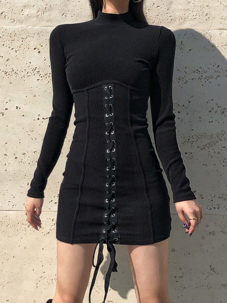 Kourtney Dress | Go for a sexy grunge look 4