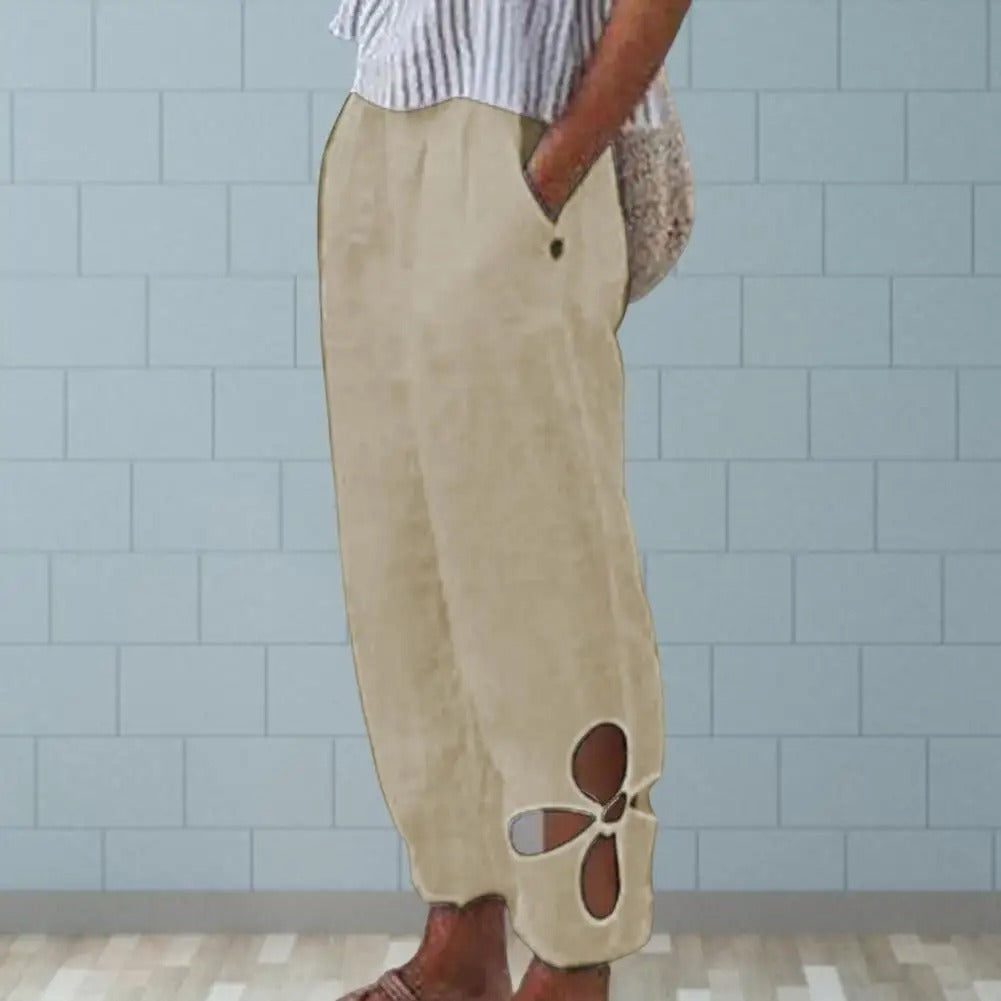Lightweight Women's Pants with Relaxed Fit – Mireen 1