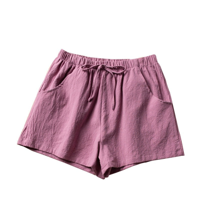 Lindy Shorts | High-Quality Linen & Cotton 9