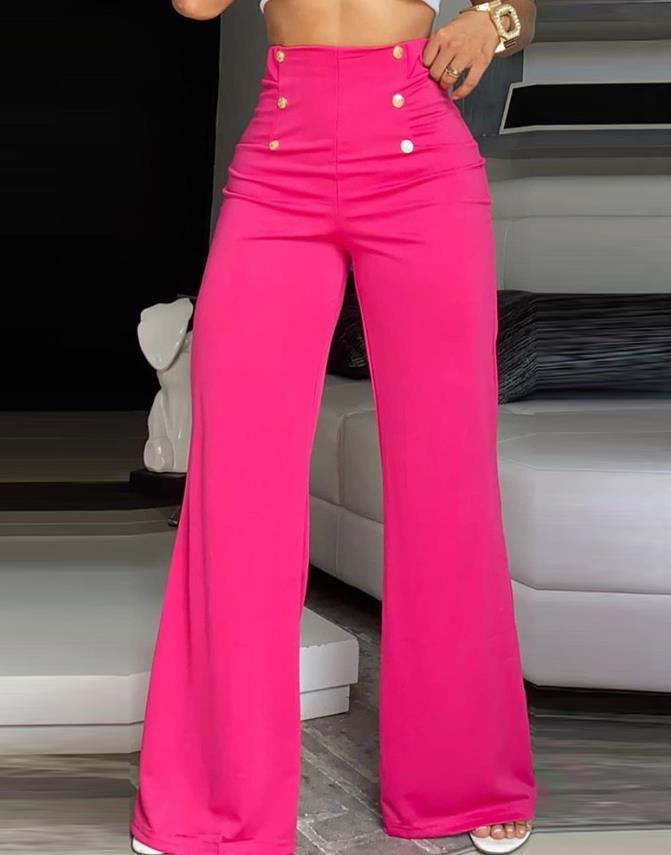 Lize Flared | Summery color, high waist & wide legs 2