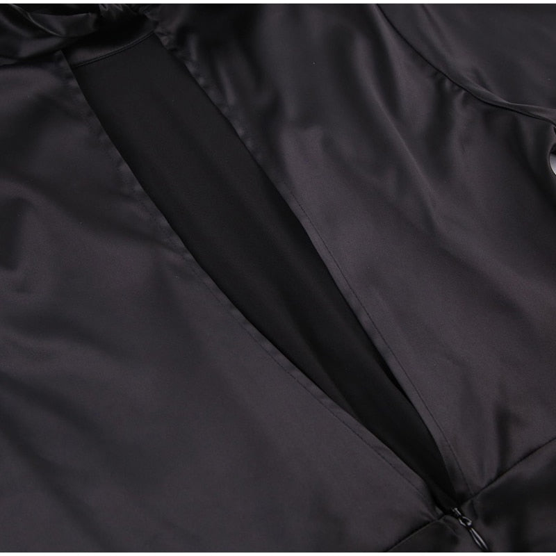 Loïs Satin Dress | With a beautiful bow and open back 5