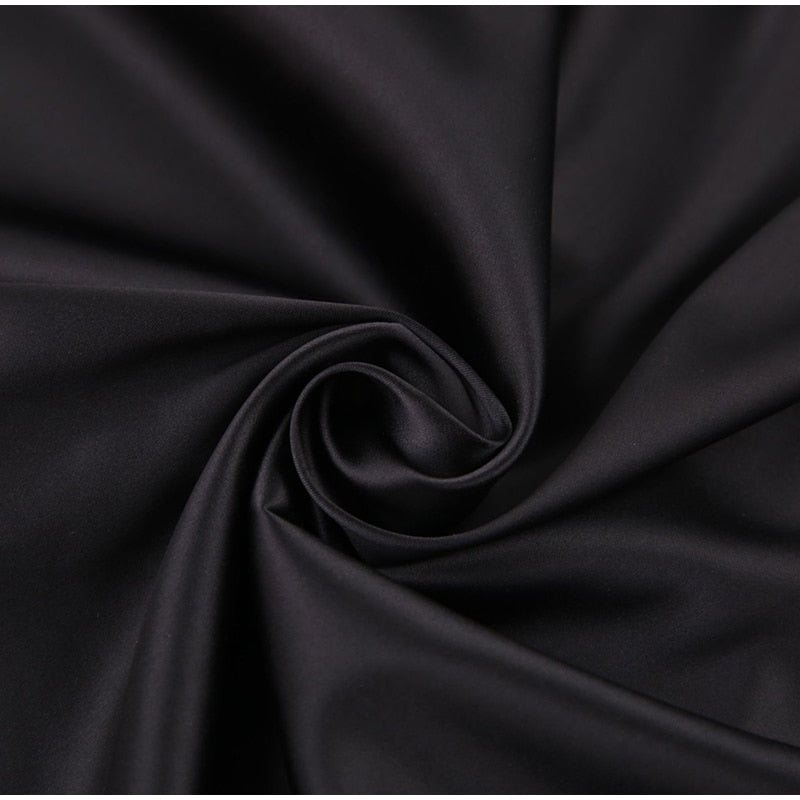 Loïs Satin Dress | With a beautiful bow and open back 6