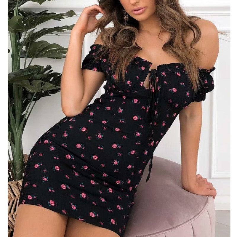Louise Off-Shoulder Dress | Delightfully Summery & Sexy 0