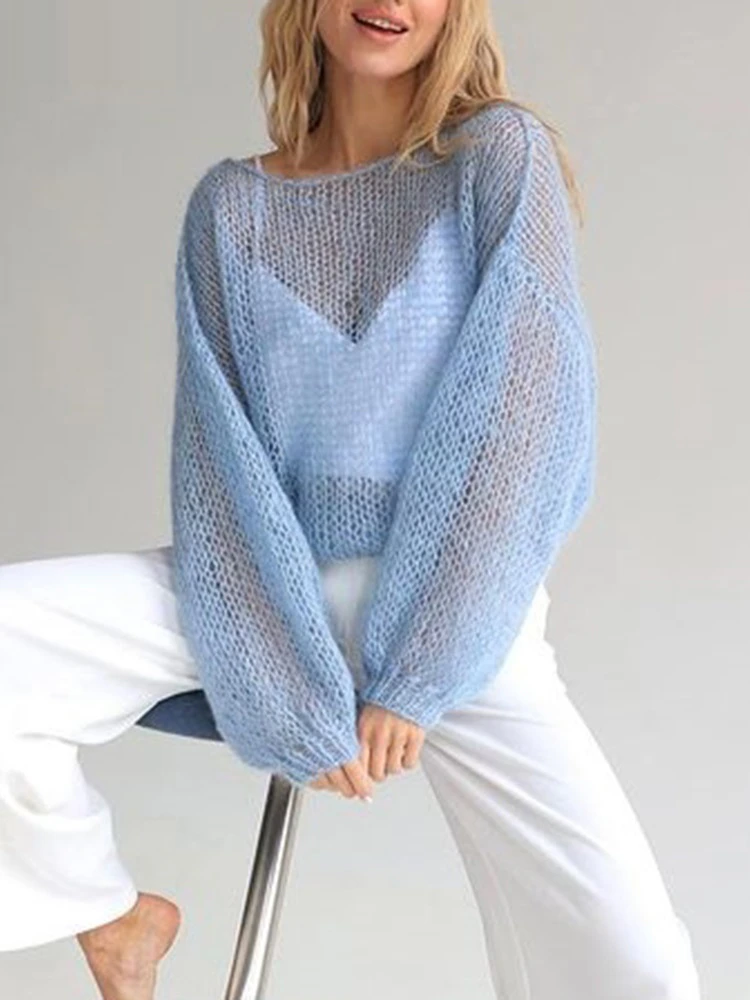 Luna sheer sweater | Pure & airy 6