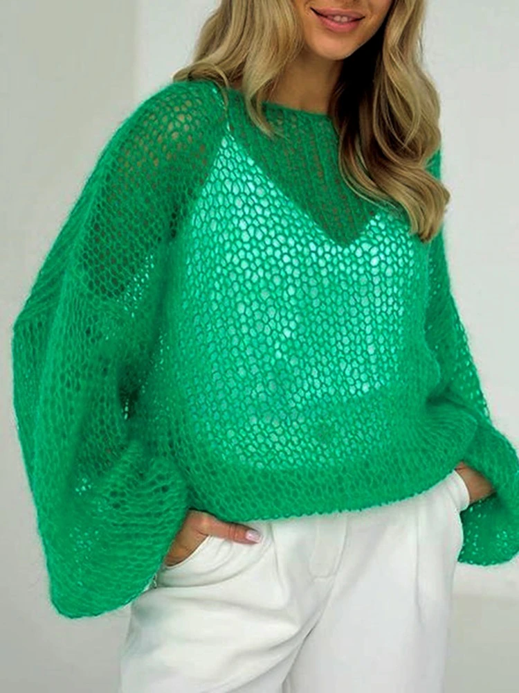 Luna sheer sweater | Pure & airy 7
