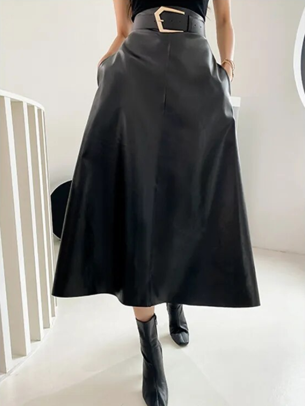 Maris Long Skirt | Sleek & Bold 4