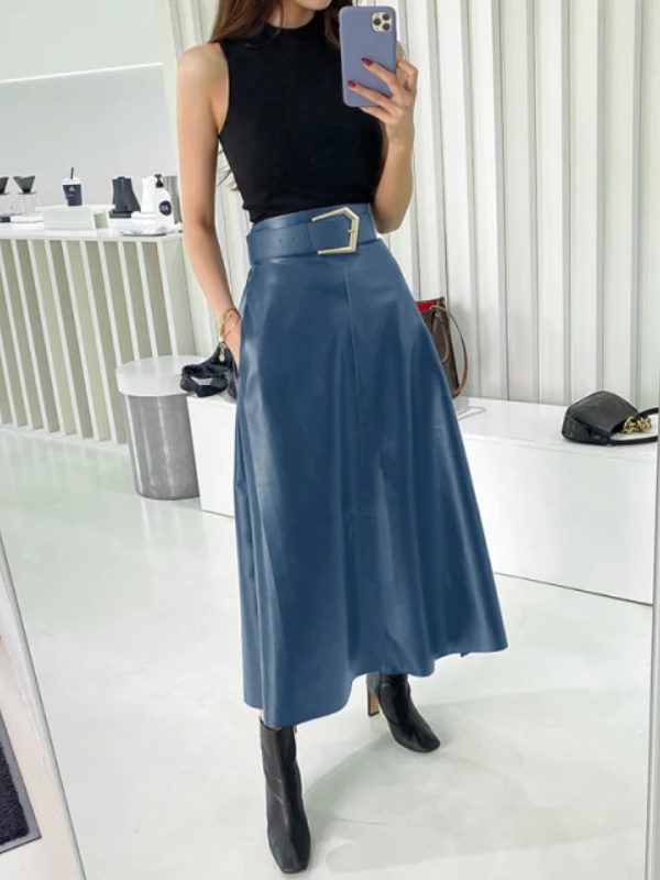 Maris Long Skirt | Sleek & Bold 9
