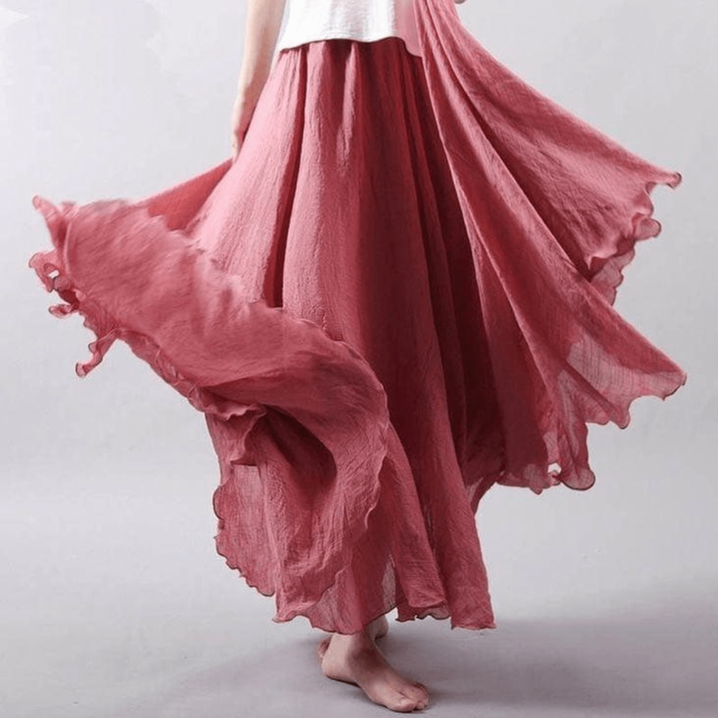 Maxi skirt with wide hem - Leticia 1