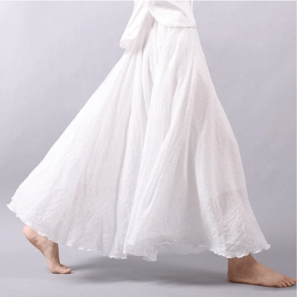 Maxi skirt with wide hem - Leticia 3