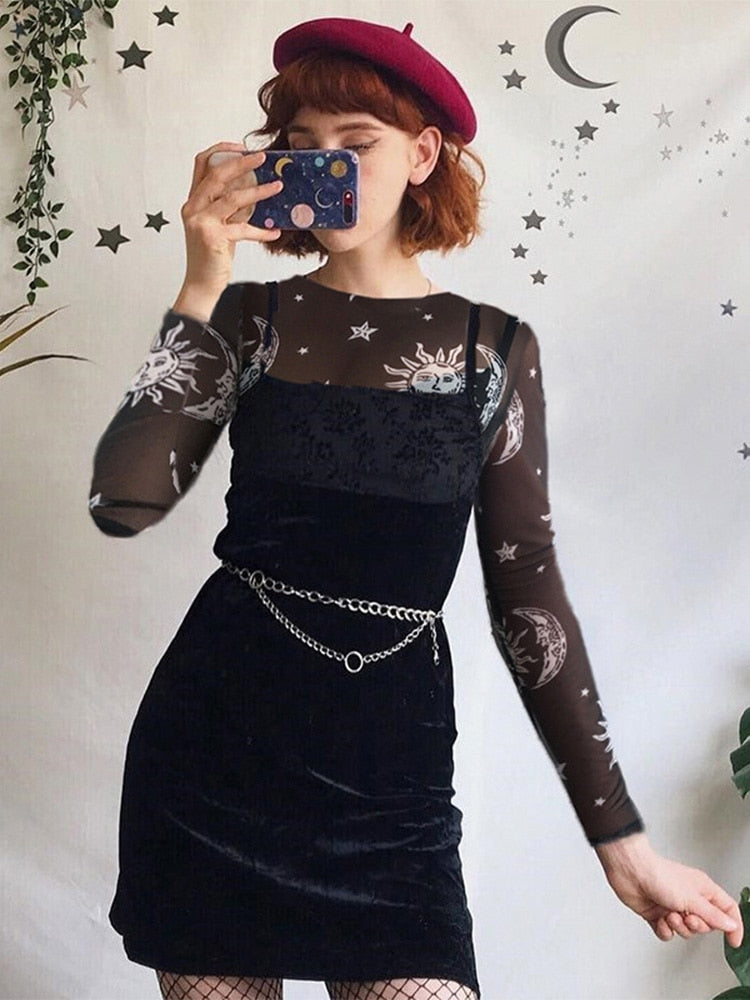 Moon Mesh Top | Stylish & sexy 1