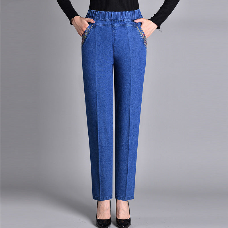 Push-Up Jeans - Ella with Warm Lining and Perfect Fit! 0