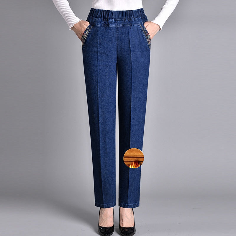 Push-Up Jeans - Ella with Warm Lining and Perfect Fit! 4