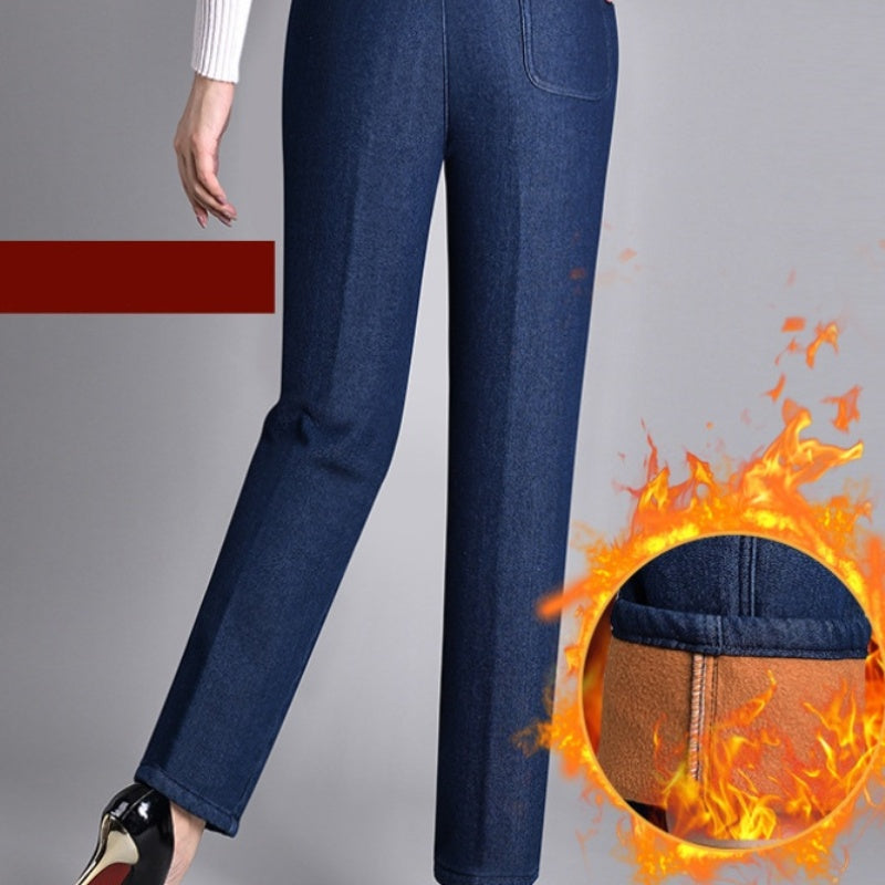 Push-Up Jeans - Ella with Warm Lining and Perfect Fit! 5