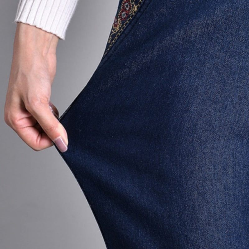 Push-Up Jeans - Ella with Warm Lining and Perfect Fit! 7
