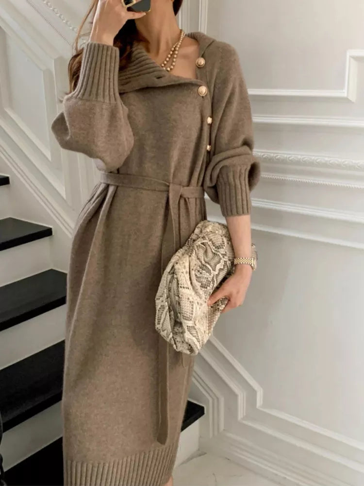 Rian Knitted Dress | Vintage & Warm 1