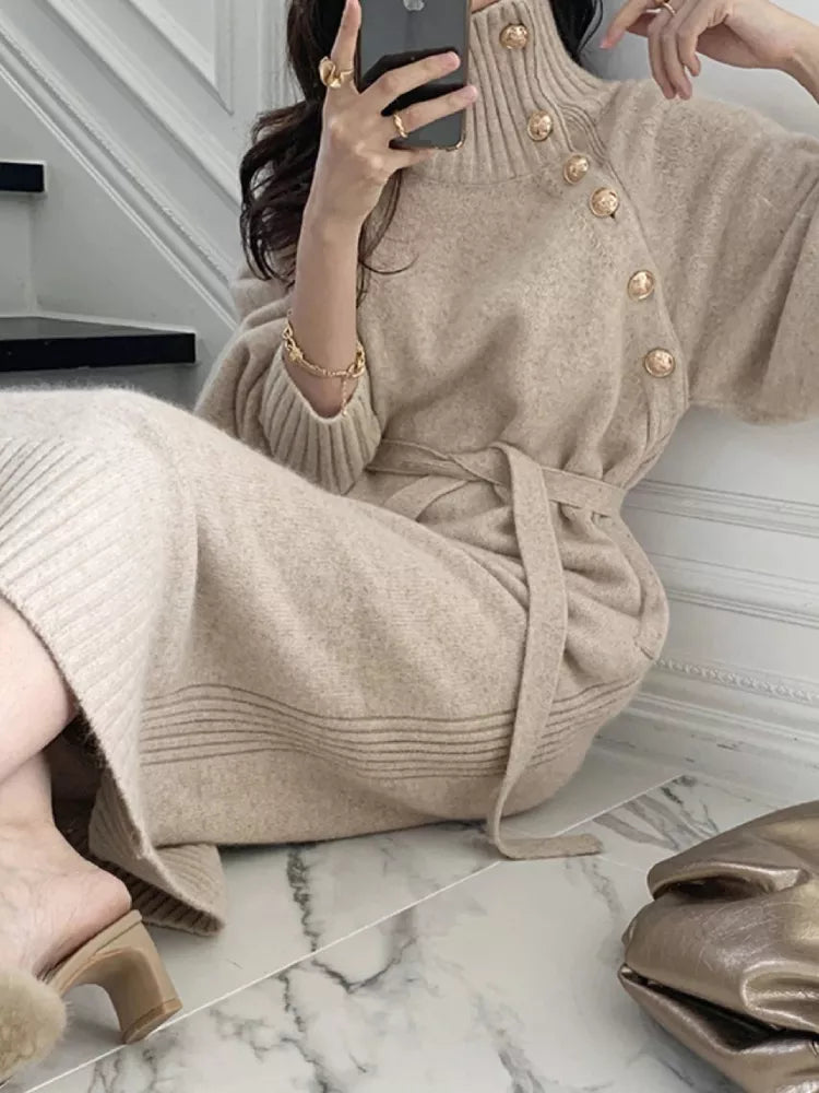 Rian Knitted Dress | Vintage & Warm 4