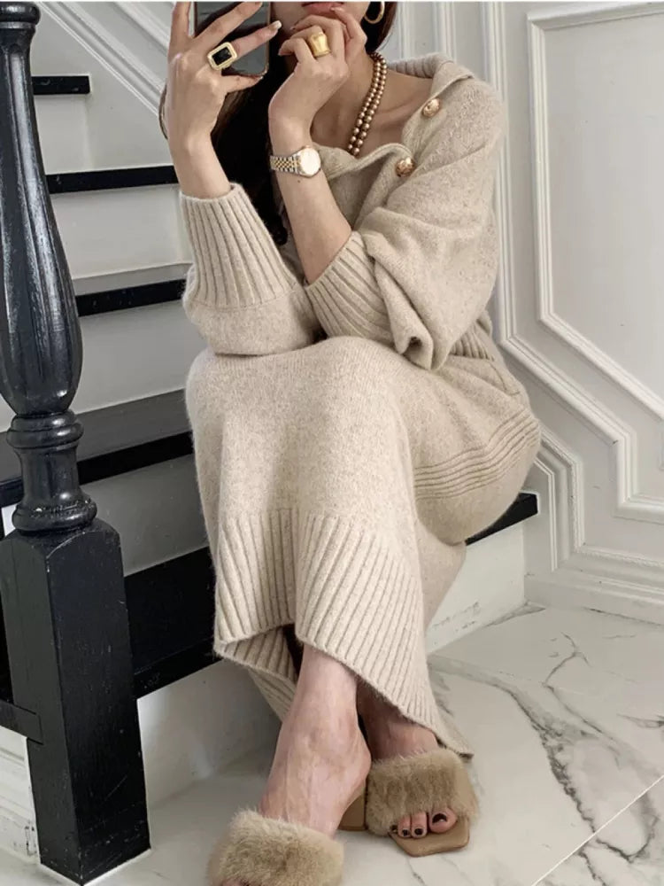 Rian Knitted Dress | Vintage & Warm 5