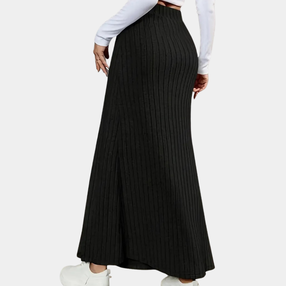 Ribbed Maxi Skirt – Selina 2