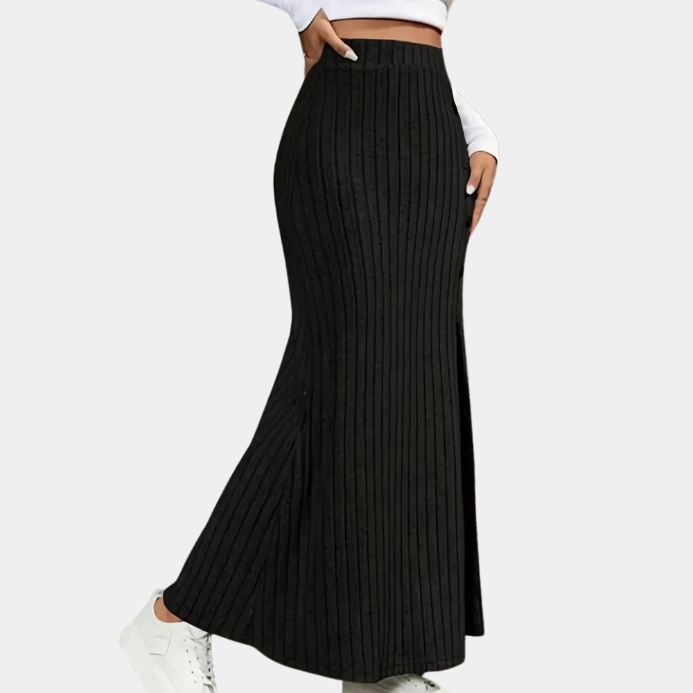 Ribbed Maxi Skirt – Selina 4