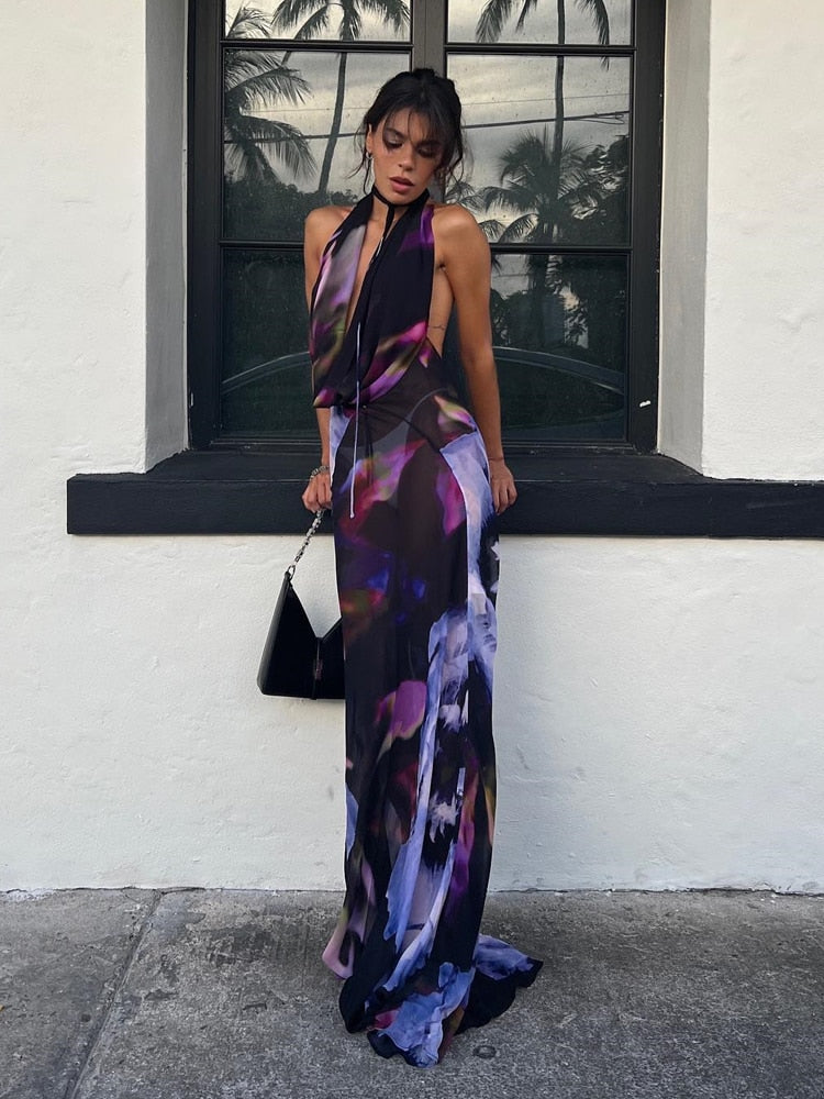 Rixt Dress | Unique evening dress with low back 1