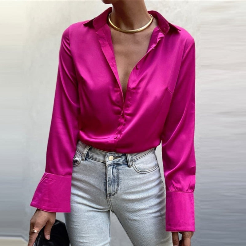 Sammie Satin Blouse | The Perfect Blouse for Every Occasion! 1