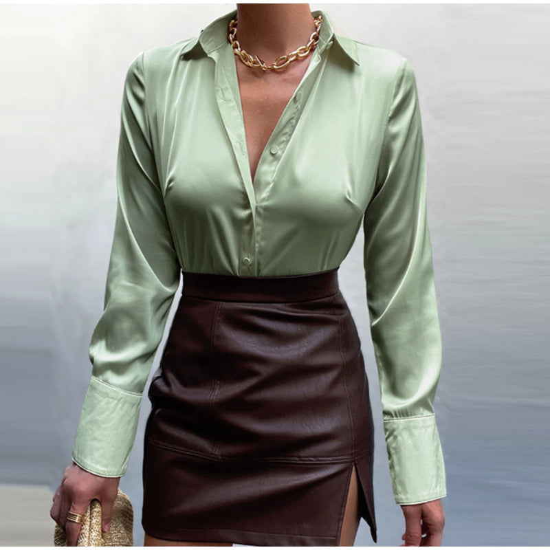 Sammie Satin Blouse | The Perfect Blouse for Every Occasion! 10
