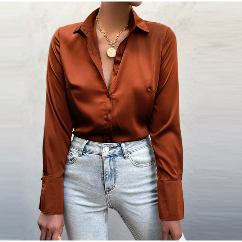 Sammie Satin Blouse | The Perfect Blouse for Every Occasion! 11