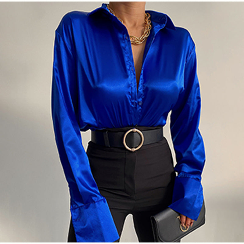 Sammie Satin Blouse | The Perfect Blouse for Every Occasion! 12